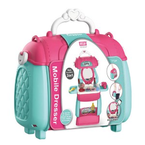 Kids Pretend Play Beauty Salon Fashion Play Makeup kit and Cosmetic Toy Set Wholesale